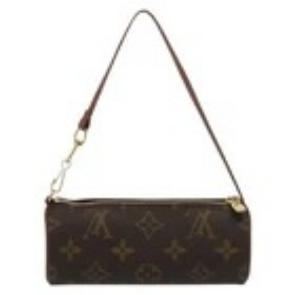 LOUIS VUITTON Monogram Papillon Pouch LV Auth sw1364 - Picture 1 of 16